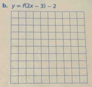 y=f(2x-3)-2