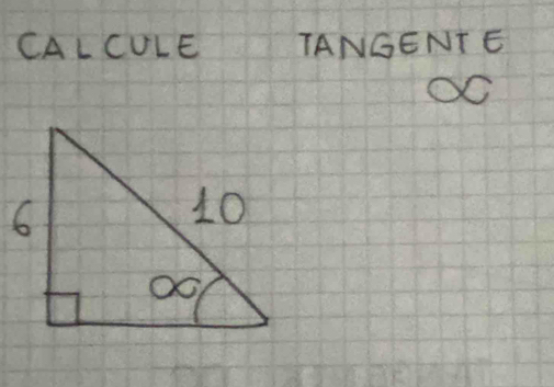 CALCULE TANGENT E