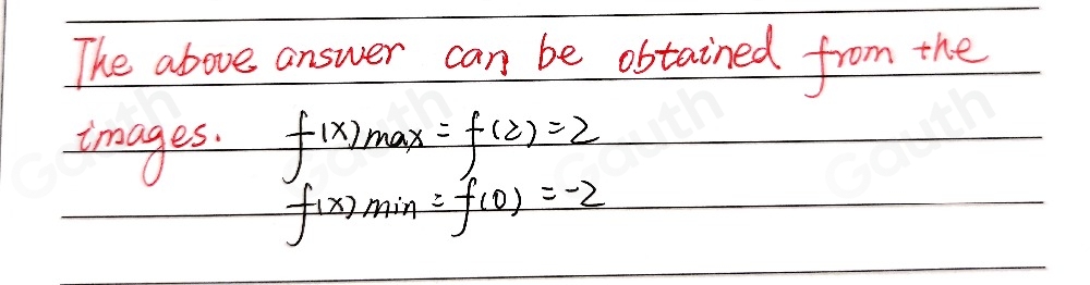 Solved: Example 1: A continuous function with an absolute maximum of at ...