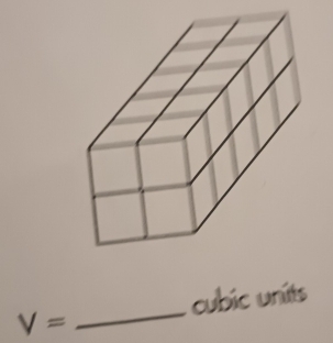 cubic units
V=