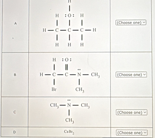 CaBr_2 (Choose one)