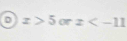 x>5orx