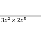 3x^2* 2x^5