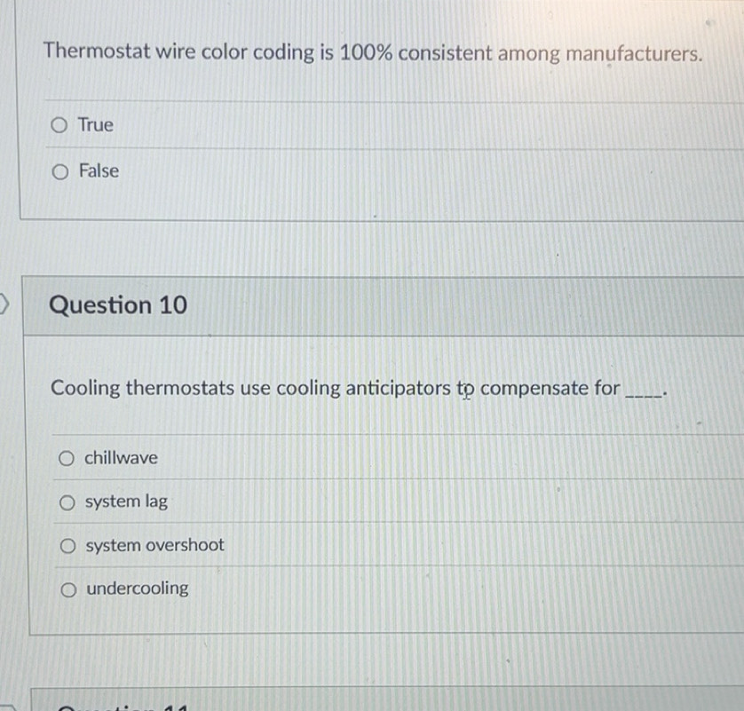 Solved: Thermostat wire color coding is 100% consistent among ...