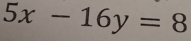 5x-16y=8