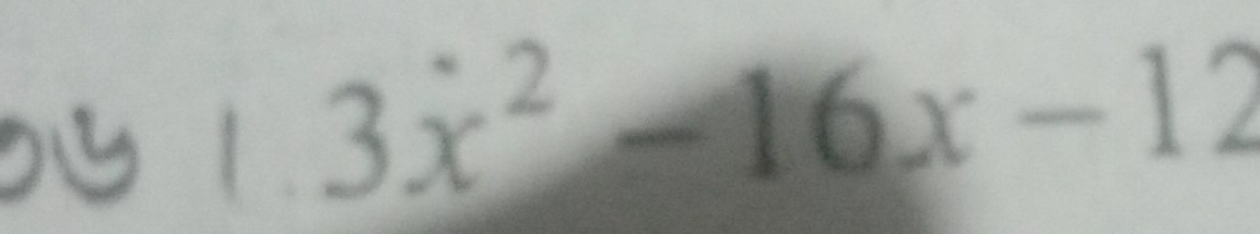 1 3x^2-16x-12