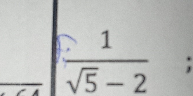  1/sqrt(5)-2 ;