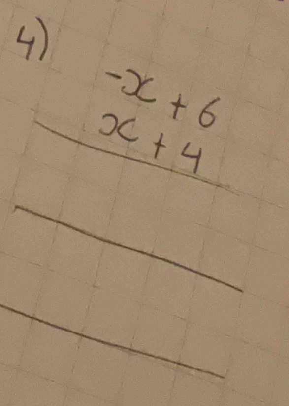 -x+6
x+4