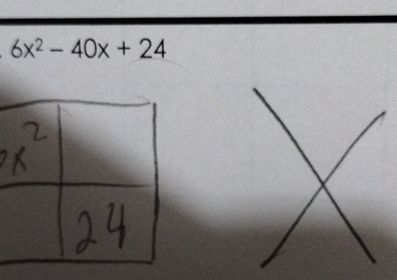 6x^2-40x+24