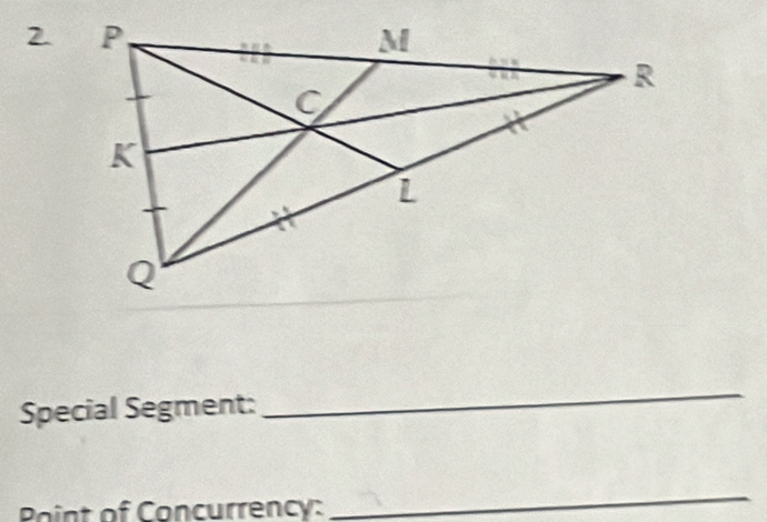 Special Segment: 
_ 
Point of Concurrency: 
_