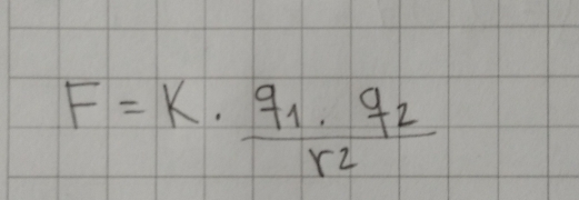 F=K· frac q_1· q_2r_2