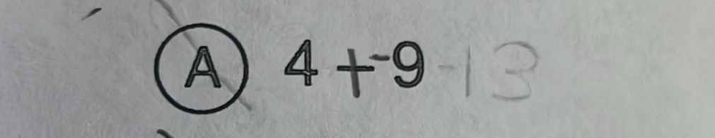 A 4+^-9