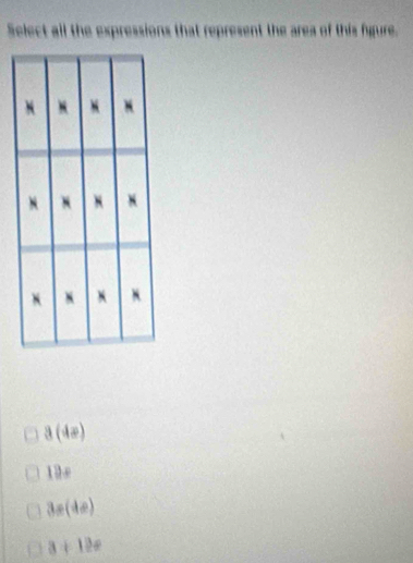 a(4x)
19=
3x(40)
3+12=