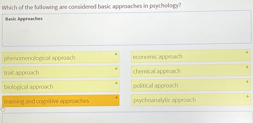 Solved: Which of the following are considered basic approaches in ...