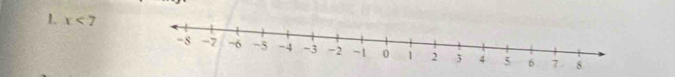 1 x<7</tex>