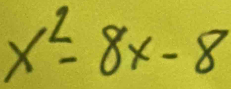 x^2-8x-8