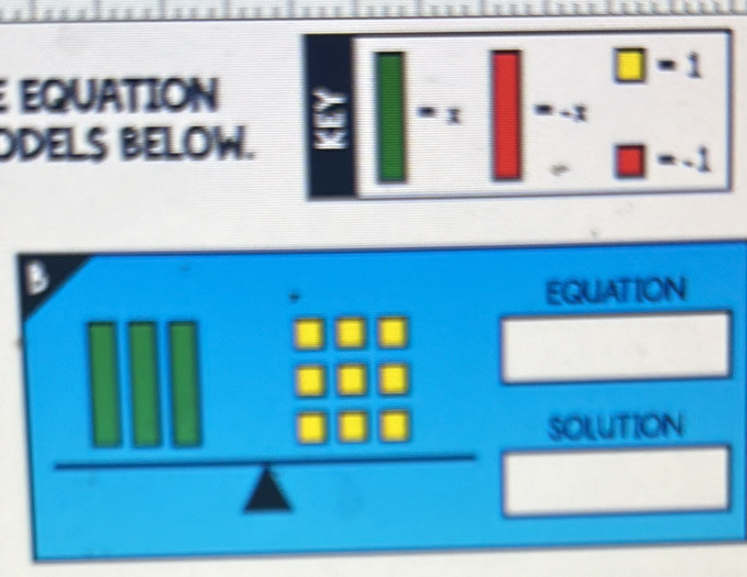 EQUATION 
± 1 . 1
ODELS BELOW. 
EQUATION 
SOLUTION