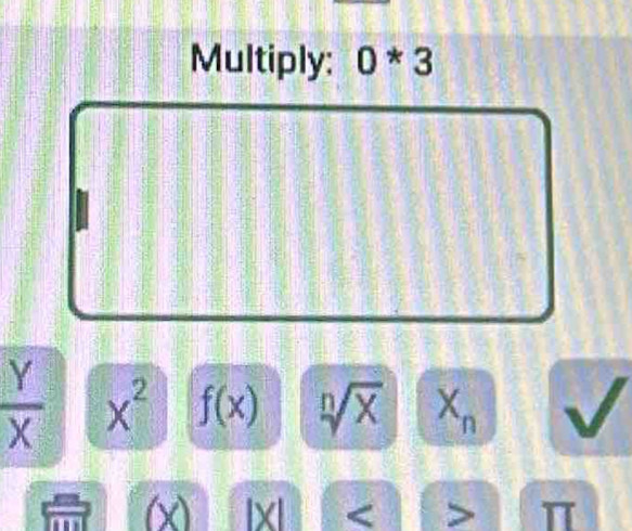  Y/X  x^2 f(x) sqrt[n](x) X_n
(v) IXI < π