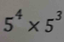 5^4* 5^3