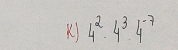 4^2· 4^3· 4^(-7)