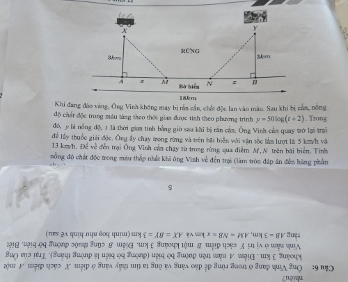 g(t+2) Trong 
quay trở lại trại