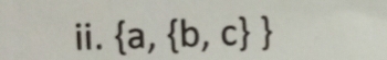 ⅱ.  a, b,c 