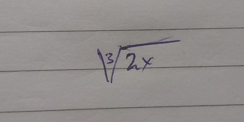 sqrt[3](2x)