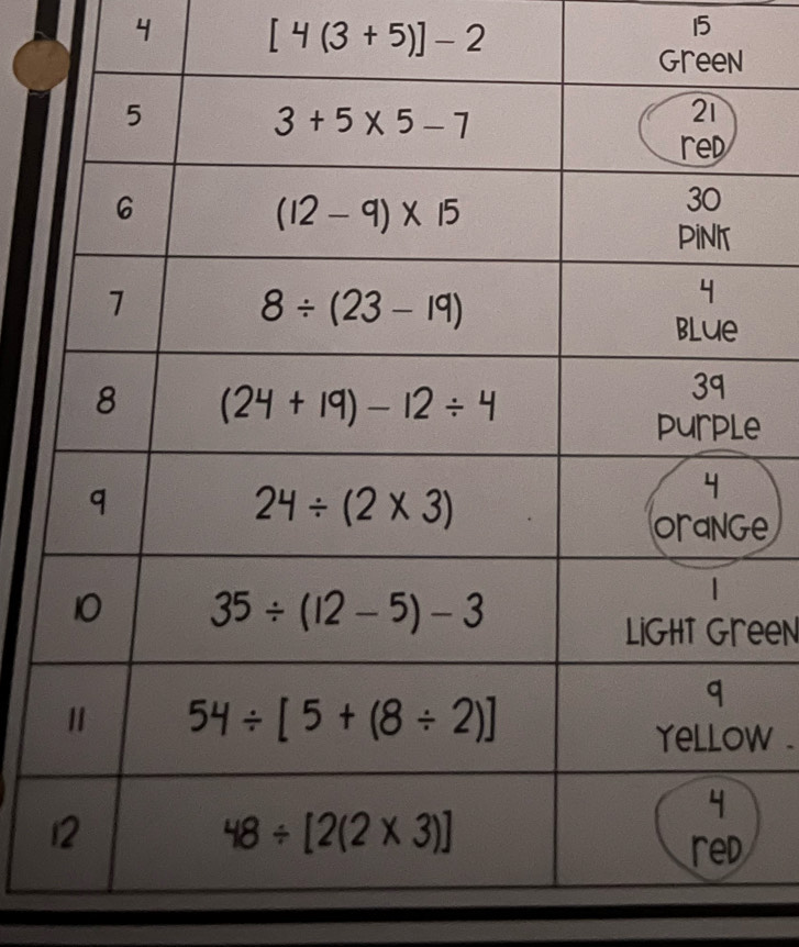 4 [4(3+5)]-2
15
e
e
een
w .