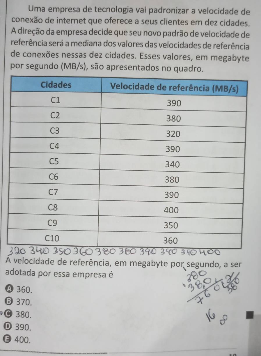 Resolvido:Uma empresa de tecnologia vai padronizar a velocidade de ...