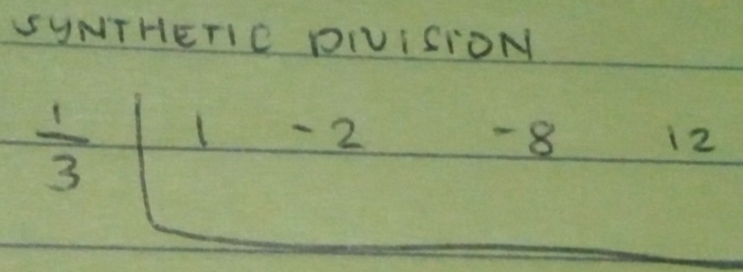 SyNTHETIC DIUISION
 1/3 |1-2-8 12
21,118