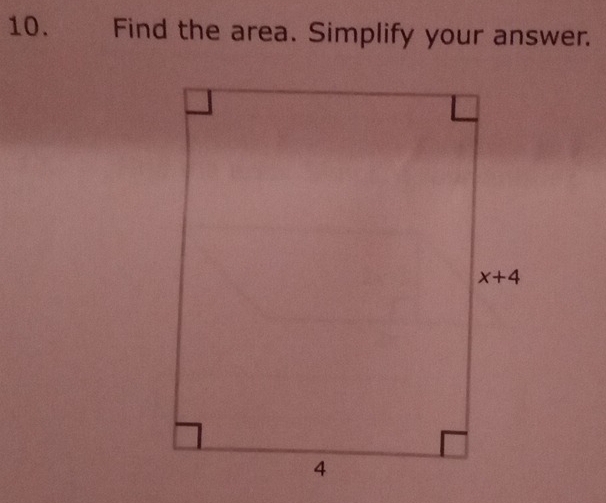 Find the area. Simplify your answer.