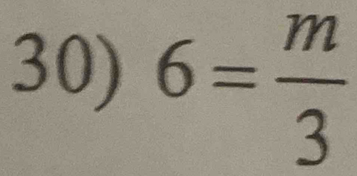 6= m/3 