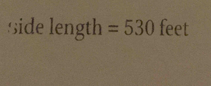 si delength=530feet