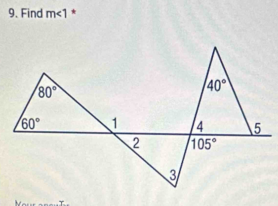 Find m<1</tex> *
γ