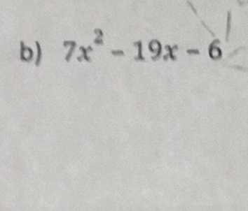 7x^2-19x-6