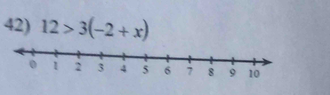 12>3(-2+x)