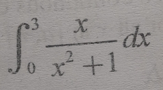 ∈t _0^(3frac x)x^2+1dx