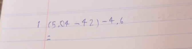 1 (5.04-42)-4.6