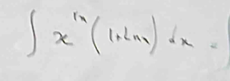 ∈t x^n(1+2n)dx=