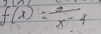 1
f(x)= 3/x-4 