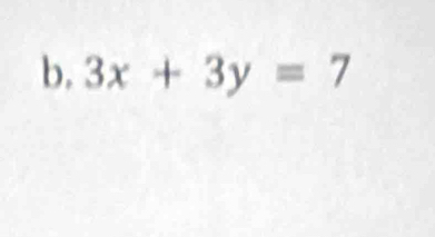 3x+3y=7