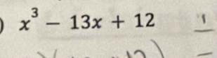 x^3-13x+12