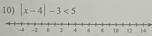 |x-4|-3<5</tex>