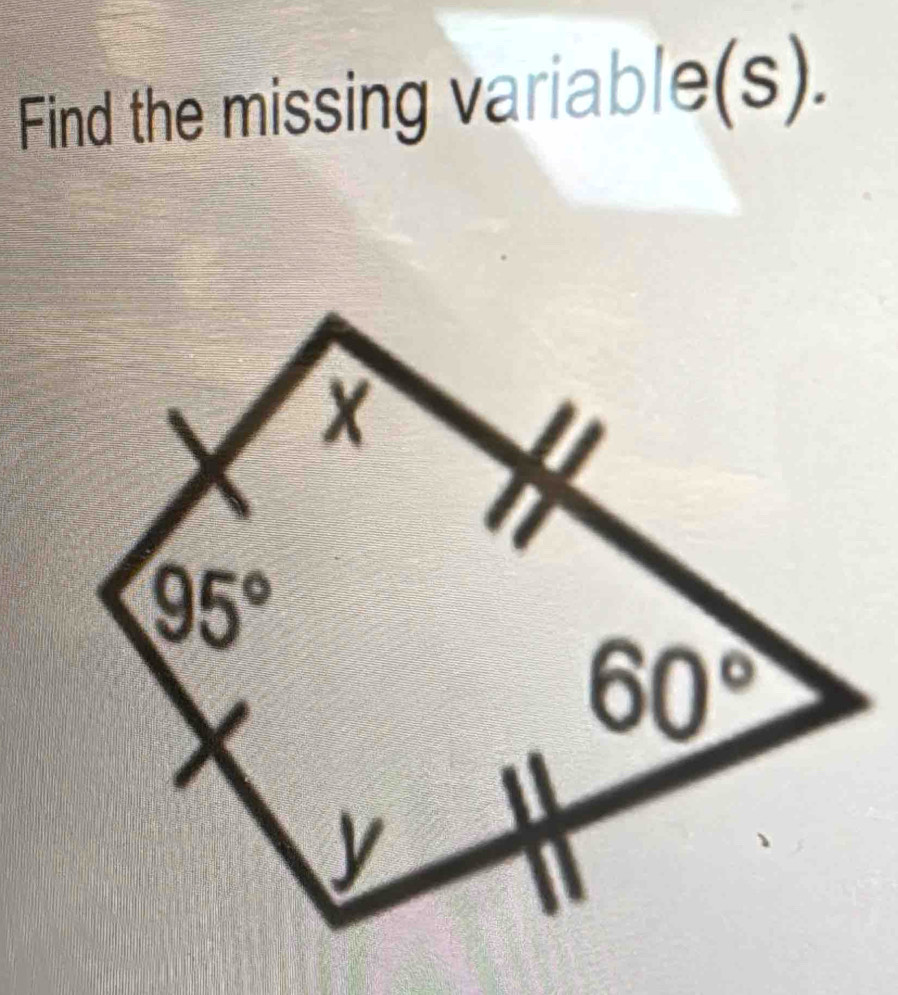 Find the missing variable(s).