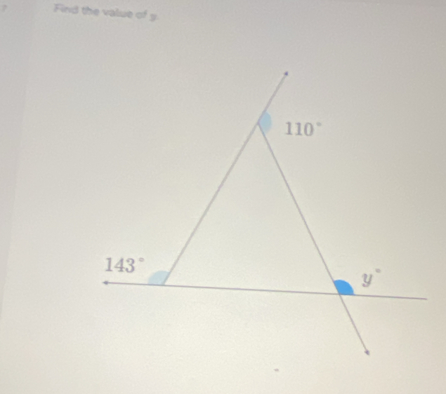 Find the value of y.