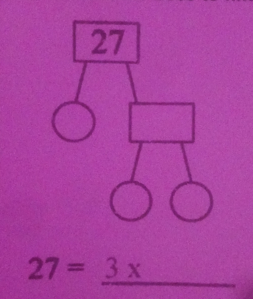 27
frac 1°^circ -frac ^circ 2°=□°
|
27=_ 3* 