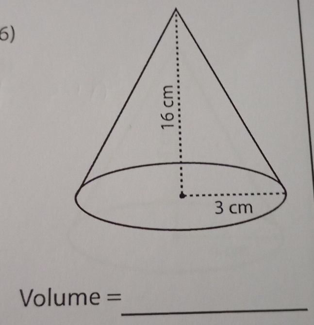 Volume =