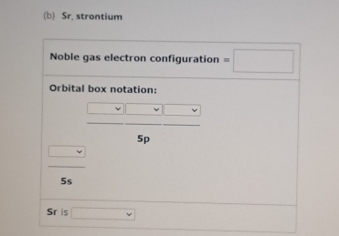 Sr. strontium