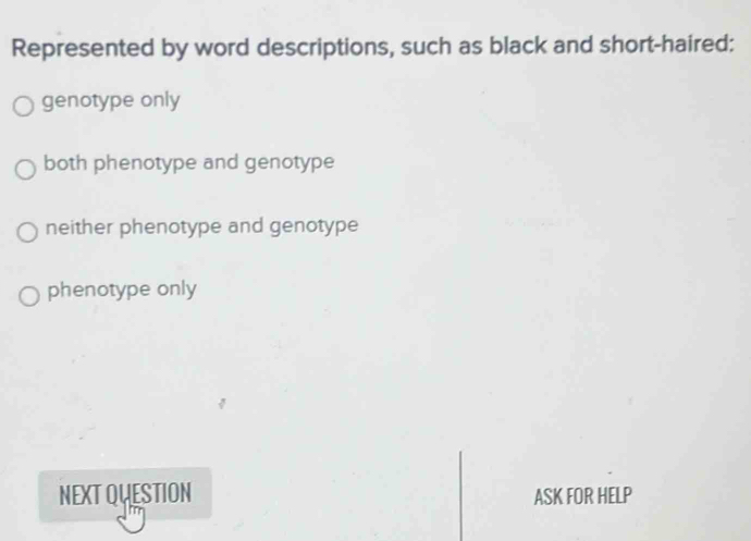 Solved: Represented by word descriptions, such as black and short ...