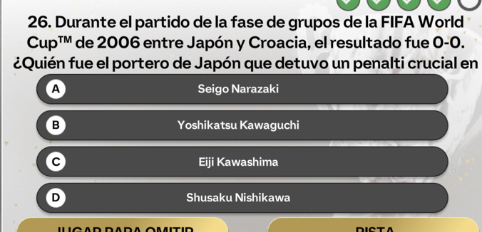 Solved: Durante el partido de la fase de grupos de la FIFA World Cup